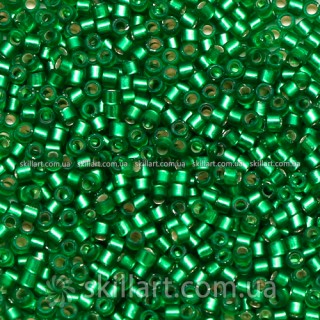 Бисер DB-688 Miyuki Delica Beads 11/0 (блестящий, зеленый)